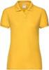 Fruit Of The Loom F517 Ladies´ 65/35 Polo - Sunflower - XS - thumbnail