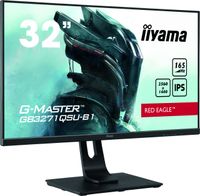 Iiyama G-MASTER Red Eagle GB3271QSU-B1 Gaming monitor Energielabel F (A - G) 80 cm (31.5 inch) 2560 x 1440 Pixel 16:9 1 ms HDMI, DisplayPort, USB 3.0, - thumbnail