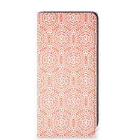 Samsung Galaxy A41 Hoesje met Magneet Pattern Orange