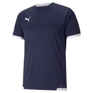 PUMA teamLIGA Voetbalshirt Donkerblauw Wit