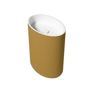 Vrijstaande Waskom Zydra Elipse 60x42 cm Oro