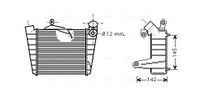 Intercooler, inlaatluchtkoeler VNA4213 - thumbnail