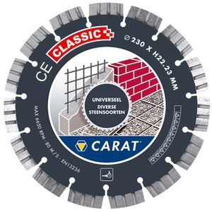 Carat DIAMANTZAAG UNIVERSEEL Ø125x22,23MM, CE CLASSIC - CEC1253000 - CEC1253000