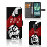 Nokia 7.2 | Nokia 6.2 Portemonnee Hoesje Zombie Blood - thumbnail