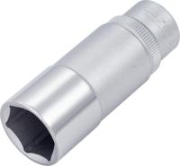 HAZET Dopsleutel 880LG-17 · 3/8 inch (10 mm) vierkant hol · Buiten-zeskant-tractieprofiel · SW 17 mm