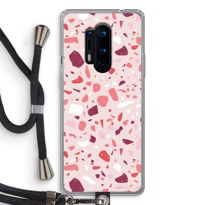 Terrazzo N°15: OnePlus 8 Pro Transparant Hoesje met koord