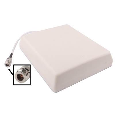 800 ~ 960/1710 ~ 2500MHZ 8dBi wandmontage paneel antenne (N vrouwelijke connector)