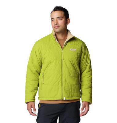 Columbia Wallowa™ Panorama™ Reversible Fleece Heren Stone Green M