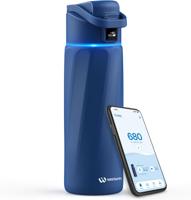 WaterH Boost Smart Water Bottle 710ml Magnetite Blue WaterH Boost Smart Water Bottle 710ml Magnetite Blue