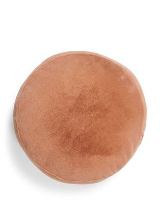 Essenza Essenza Mads Furry cushion Bright terra 45 cm round