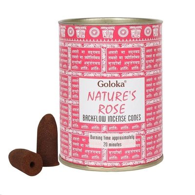 Goloka Backflow Wierook Kegels Nature&apos;s Rose
