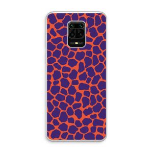 Purple Giraffe: Xiaomi Redmi Note 10 Lite Transparant Hoesje