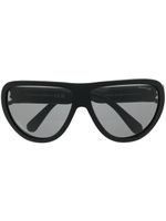 Moncler Eyewear lunettes de soleil Anodize à monture papillon - Noir - thumbnail