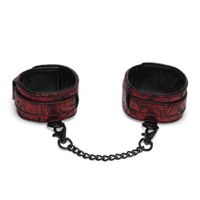 Lovehoney Fifty Shades of Grey Sweet Anticipation Faux Leather Ankle Cuffs - thumbnail