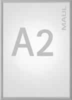 MAUL clicklijst standaard, lijst 25mm A2, zilverkleurig posterframe