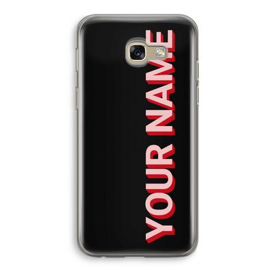 Namecase: Samsung Galaxy A5 (2017) Transparant Hoesje