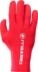 Castelli Diluvio c glove fietshandschoenen rood heren L-XL