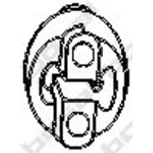 Aanslagrubber, demper 255428
