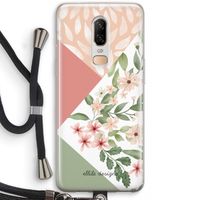 Sweet heaven geometrics: OnePlus 6 Transparant Hoesje met koord Sweet heaven geometrics: OnePlus 6 Transparant Hoesje met koord