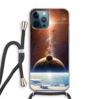 Omicron 2019: iPhone 12 Pro Transparant Hoesje met koord