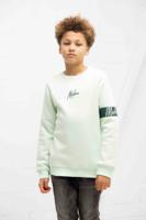 Malelions Captain 2.0 Sweater Kids Mint/Donkergroen - Maat 128 - Kleur: MintDonkergroen | Soccerfanshop