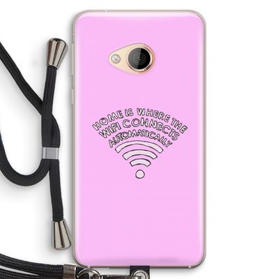 Home Is Where The Wifi Is: HTC U Play Transparant Hoesje met koord