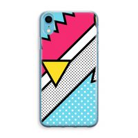 Pop Art #3: iPhone XR Transparant Hoesje