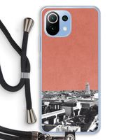 Marrakech Skyline : Xiaomi Mi 11 Lite Transparant Hoesje met koord