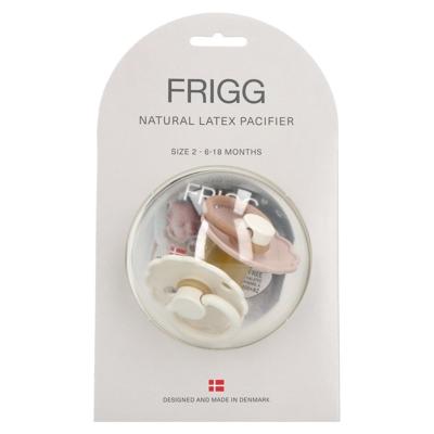 Frigg Daisy Fopspenen Latex T2 Biscuit/cream 2