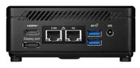 MSI Cubi 12M-003EU i5-1235U mini PC Intel® Core™ i5 8 GB DDR4-SDRAM 512 GB SSD Windows 11 Home Zwart - thumbnail