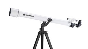 Bresser Optik Classic 60/900 AZ Refractor-telescoop Azimutaal Achromatisch Vergroting 45 tot 338 x