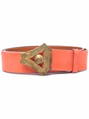Gianfranco Ferré Pre-Owned ceinture en cuir à boucle (années 2000) - Rose