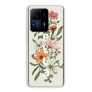 Hello bloemen: Xiaomi Mi Mix 4 Transparant Hoesje