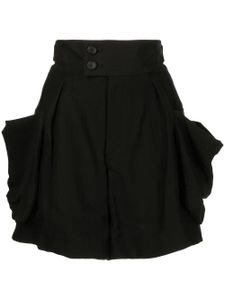 Yohji Yamamoto short Drkshdw en coton - Noir