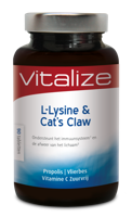 Vitalize L-Lysine en Cats Claw Tabletten