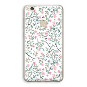 Sierlijke bloemen: Huawei Ascend P8 Lite (2017) Transparant Hoesje