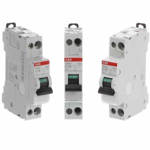 ABB-HAF SN201L | Installatieautomaat 1p+N type C 16A
