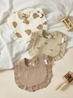 5-Pack Cotton Terry Burp Cloths For Baby Boys, Dinosaur Print, Soft And Absorbent Multicolor_4 / one-size