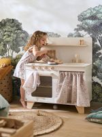 Kitchenette met FSC® houtgordijn meerkleurig Kitchenette met FSC® houtgordijn meerkleurig