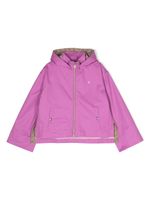 Herno Kids imperméable à logo imprimé - Violet