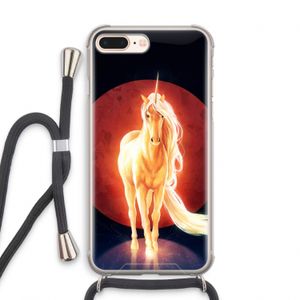 Last Unicorn: iPhone 7 PLUS Transparant Hoesje met koord