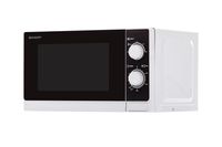 Sharp Home Appliances R-200WW Aanrecht Solo-magnetron 20 l 800 W Zwart, Wit - thumbnail