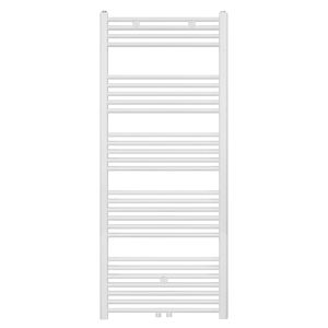 Designradiator BWS Nile Gobi 160x60cm Geborsteld Mat Wit Midden/zij-aansluiting