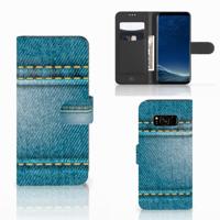 Samsung Galaxy S8 | Wallet Case | met Pasjes | Jeans