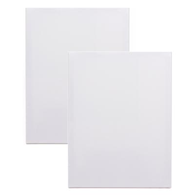 Benson Schildersdoek - 2x - 24 x 30 cm - blanco canvas - katoen - 280 grams