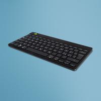 R-Go Tools Ergonomisch toetsenbord R-Go Compact Break, compact toetsenbord met pauzesoftware, QWERTY (IT), Bluetooth, zwart