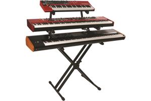 Quiklok QL723 keyboardstatief met 3 steunen