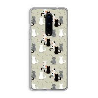 Katten: OnePlus 8 Transparant Hoesje