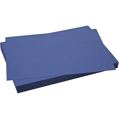 Creativ Company Karton, vel 50x70 cm, 270 gr, donkerblauw, 10 vel/ 1 doos