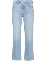 MOTHER jean crop Kick It Ankle Fray - Bleu - thumbnail